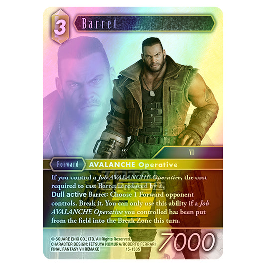 Final Fantasy - Opus 15 - Crystal Dominion - Barret - (15-133S) (Foil)