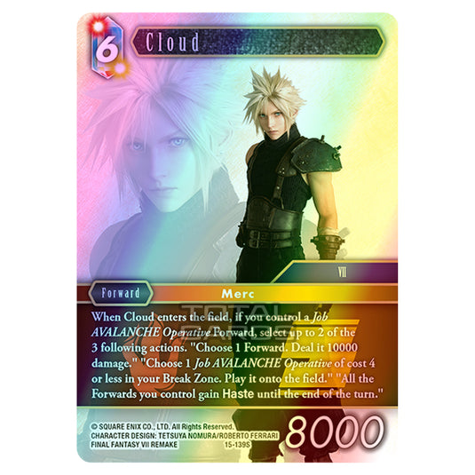 Final Fantasy - Opus 15 - Crystal Dominion - Cloud - (15-139S) (Foil)