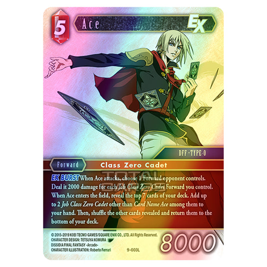 Final Fantasy - Opus 15 - Crystal Dominion - Ace - (9-003L) (Foil)
