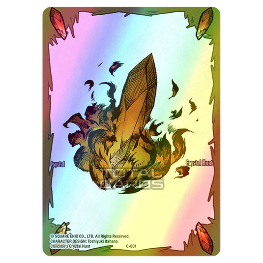 Final Fantasy - Opus 15 - Crystal Dominion - Crystal Token (1) - (C-001) (Foil)