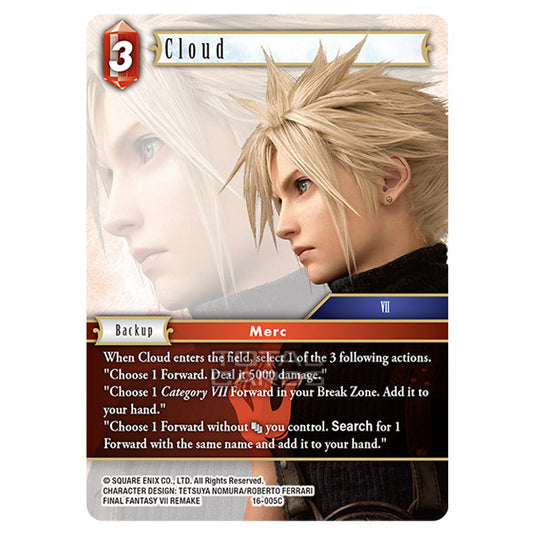 Final Fantasy - Emissaries of Light - Cloud - (16-005C)