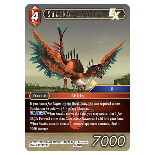 Final Fantasy - Emissaries of Light - Suzaku - (16-012R)