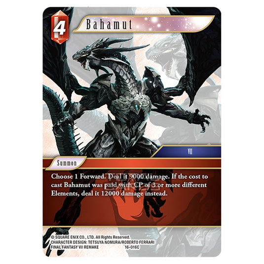 Final Fantasy - Emissaries of Light - Bahamut - (16-016C)