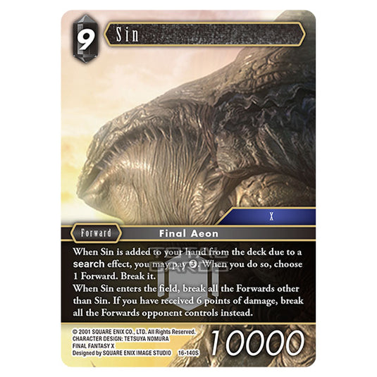 Final Fantasy - Emissaries of Light - Sin - (16-140S)