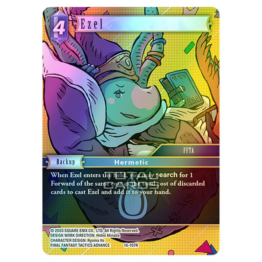 Final Fantasy - Emissaries of Light - Ezel - (16-107R) (Foil)