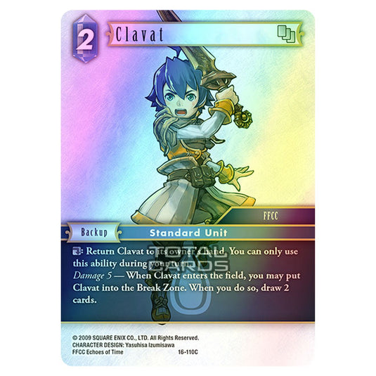 Final Fantasy - Emissaries of Light - Clavat - (16-110C) (Foil)