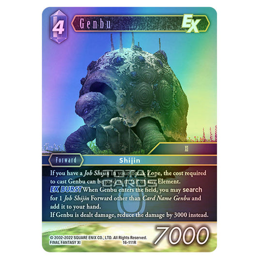 Final Fantasy - Emissaries of Light - Genbu - (16-111R) (Foil)