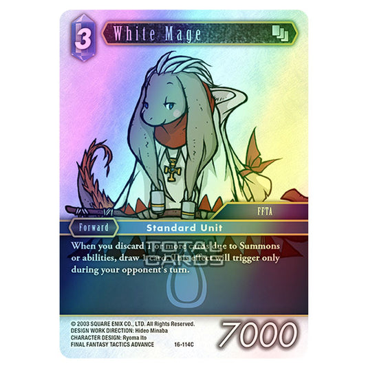 Final Fantasy - Emissaries of Light - White Mage - (16-114C) (Foil)