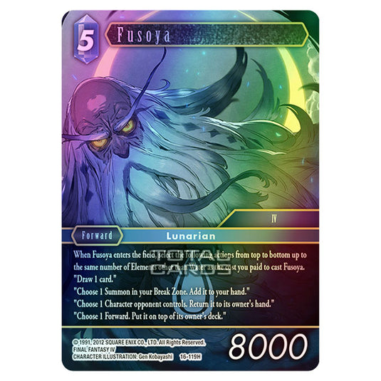 Final Fantasy - Emissaries of Light - Fusoya - (16-119H) (Foil)