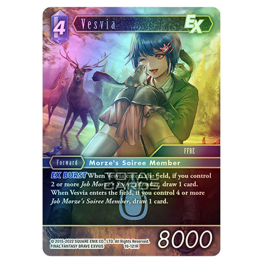 Final Fantasy - Emissaries of Light - Vesvia - (16-121R) (Foil)