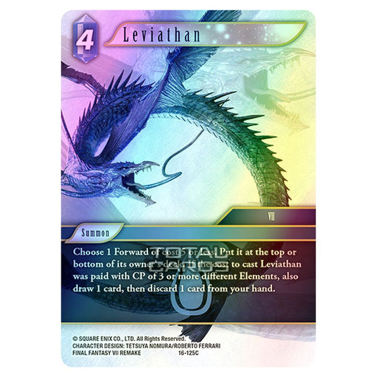Final Fantasy - Emissaries of Light - Leviathan - (16-125C) (Foil)
