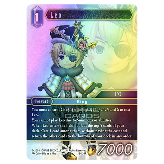 Final Fantasy - Emissaries of Light - Leo - (16-126R) (Foil)
