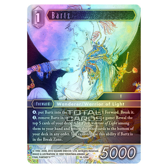 Final Fantasy - Emissaries of Light - Bartz - (16-128H) (Foil)