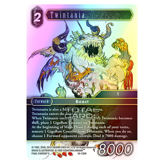 Final Fantasy - Emissaries of Light - Twintania - (16-130H) (Foil)