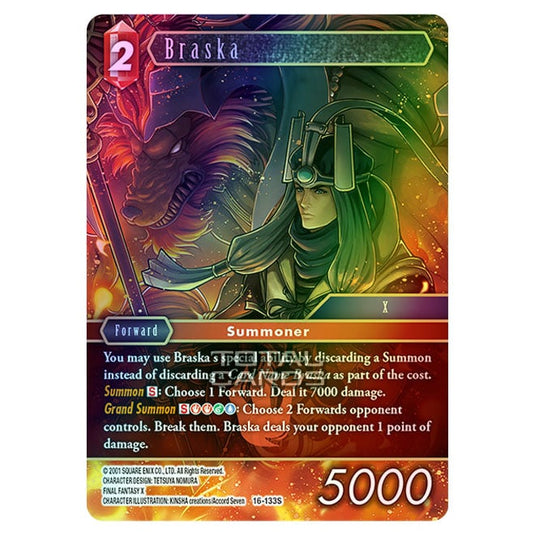 Final Fantasy - Emissaries of Light - Braska - (16-133S) (Foil)
