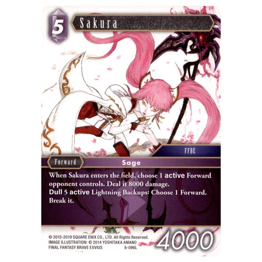 Final Fantasy - Opus 8 - Sakura - (8-096L)
