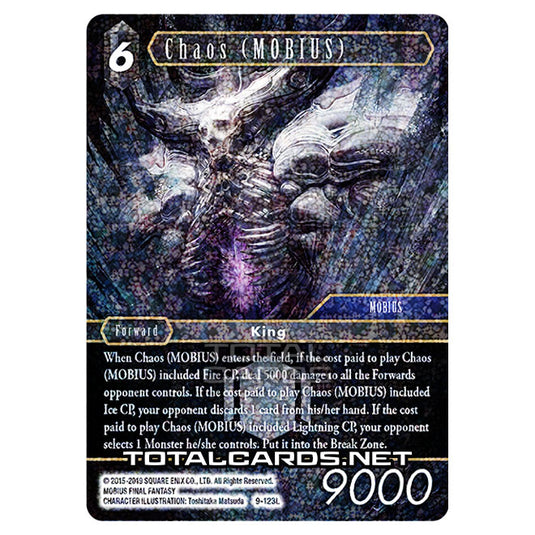 Final Fantasy - Opus 9 - Chaos (MOBIUS) - (9-123L) (Foil)