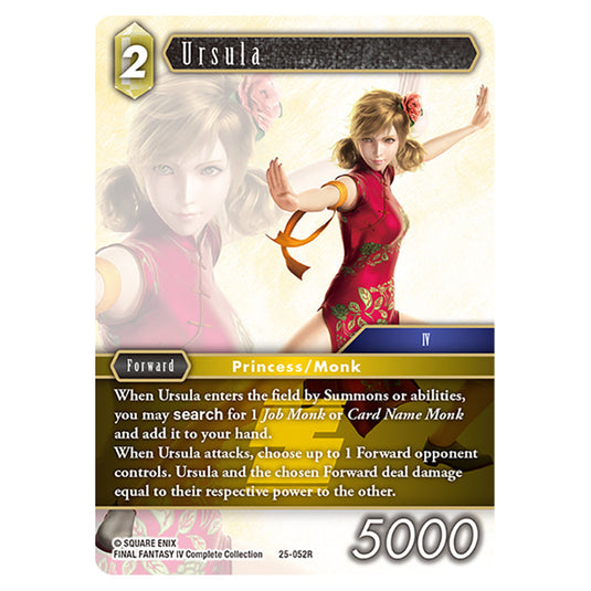 Ursula 25-052R card from the Final Fantasy set Tears of the Planet