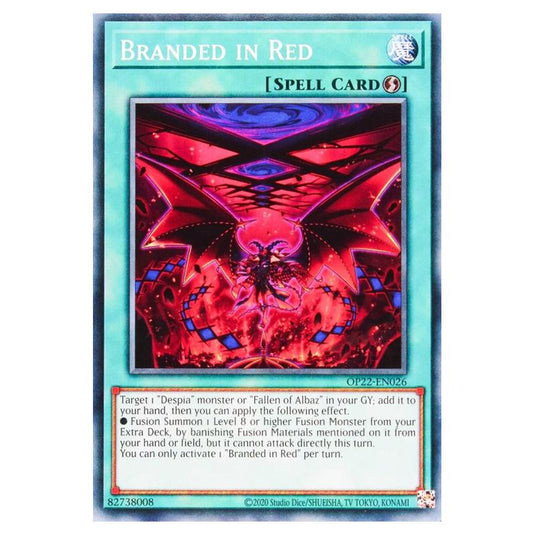 Yu-Gi-Oh! - OTS Tournament Pack 22 - Branded in Red (Common) OP22-EN026