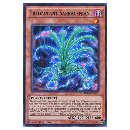 Yu-Gi-Oh! - Fusion Enforcers - Predaplant Sarraceniant (Super Rare) FUEN-EN001
