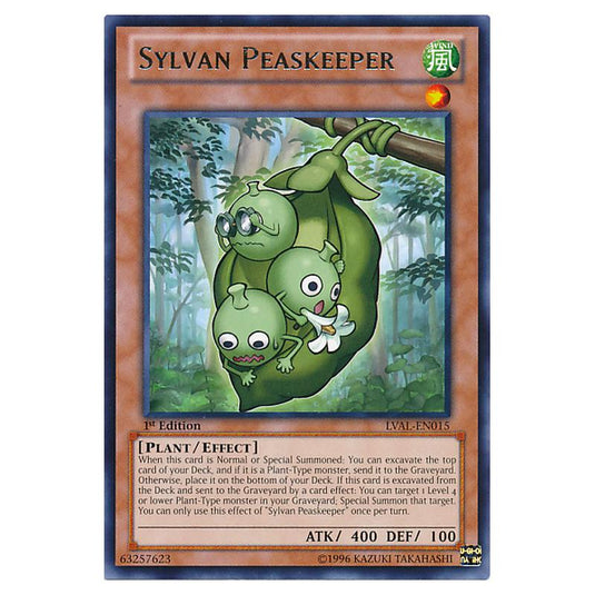 Yu-Gi-Oh! - Legacy of the Valiant - Sylvan Peaskeeper (Rare) LVAL-EN015