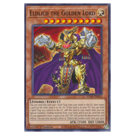 Yu-Gi-Oh! - 2-Player Starter Set - Eldlich the Golden Lord (Common) STAX-EN016