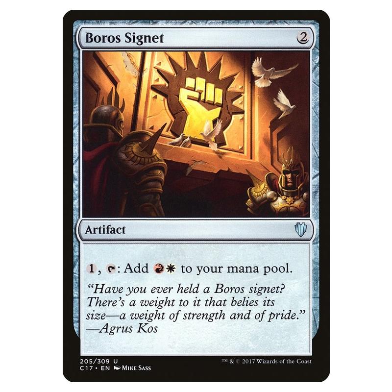 Magic The Gathering - Commander 2017 - Boros Signet