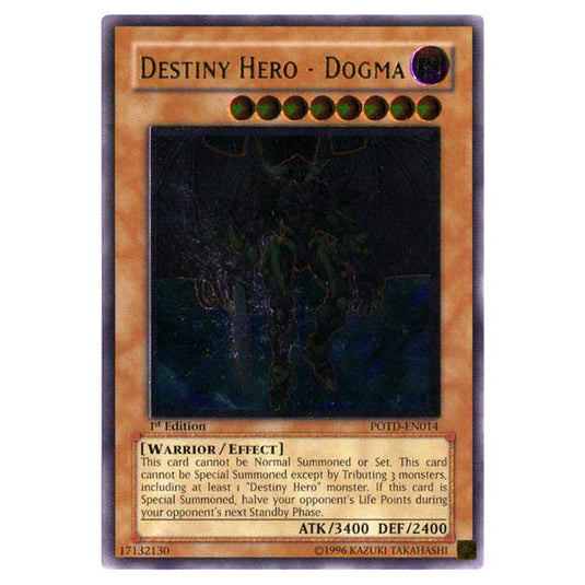 Yu-Gi-Oh! - Power of the Duelist - Destiny HERO - Dogma (Ultimate Rare) POTD-EN014