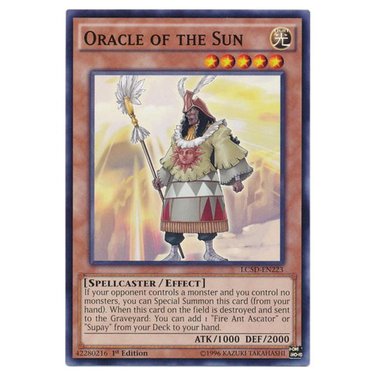 Yu-Gi-Oh! - Legendary Collection 5D's Mega Pack - Oracle of the Sun (Common) LC5D-EN223