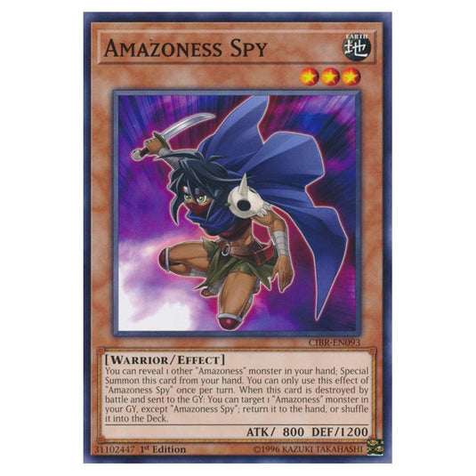 Yu-Gi-Oh! - Circuit Break - Amazoness Spy (Common) CIBR-EN093