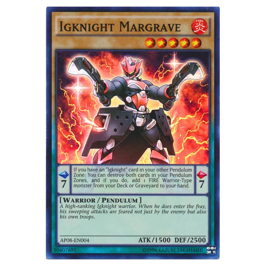 Yu-Gi-Oh! - Astral Pack Eight - Igknight Margrave (Super Rare) AP08-EN004
