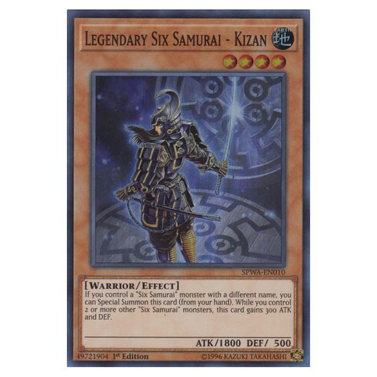 Yu-Gi-Oh! - Spirit Warriors - Legendary Six Samurai - Kizan (Super Rare) SPWA-EN010