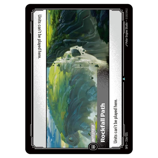 Riftbound: League of Legends TCG - Spiritforged - Rockfall Path - 216/221