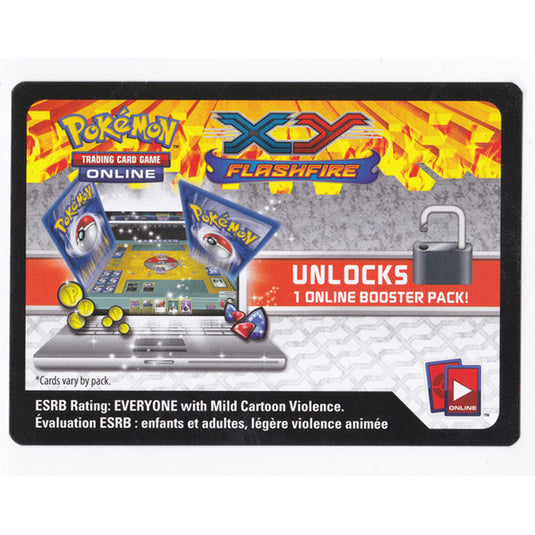 Pokemon - XY - Flashfire - Online Code Card