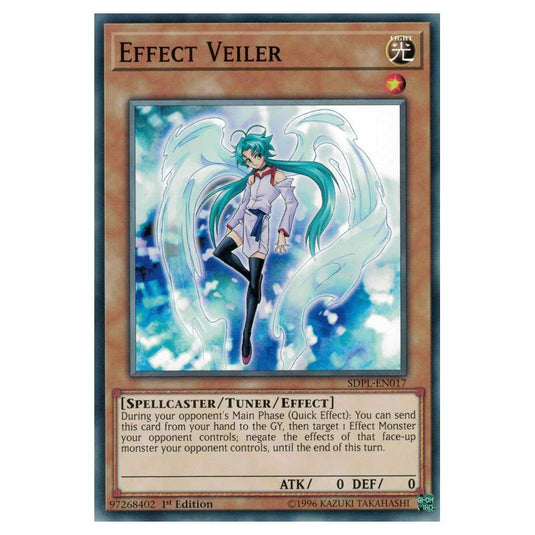 Yu-Gi-Oh! - Structure Deck - Powercode Link - Effect Veiler (Common) SDPL-EN017