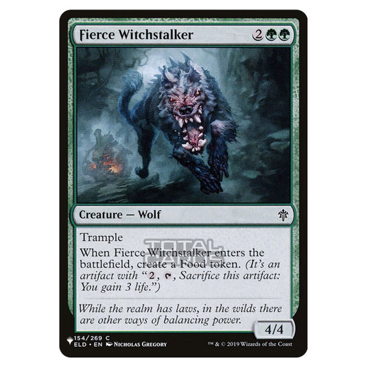 Magic The Gathering - The List - Fierce Witchstalker