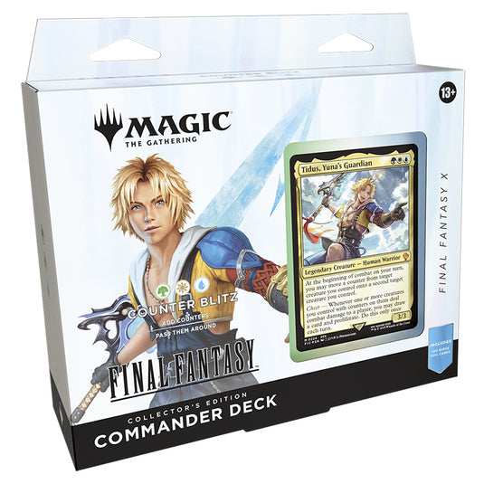 Magic The Gathering - Universes Beyond - Final Fantasy - Collector's Edition Commander Deck - Counter Blitz Right Tilt