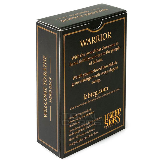 Flesh & Blood - Welcome to Rathe - Hero Deck - Dorinthea Ironsong