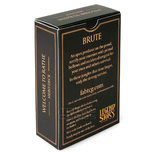 Flesh & Blood - Welcome to Rathe - Hero Deck - Rhinar, Reckless Rampage