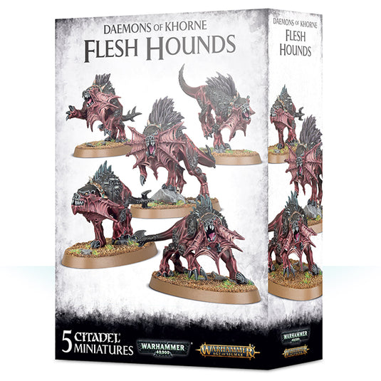 Warhammer - Daemons - Khorne - Flesh Hounds