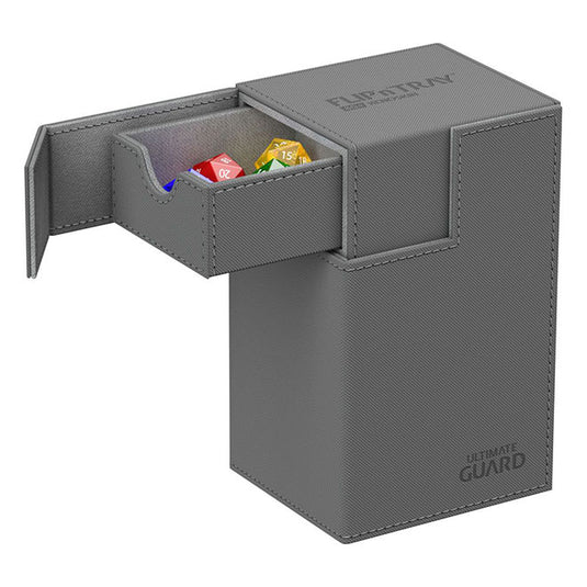 Ultimate Guard - FLIP'n'TRAY Xenoskin Deck Case 80+ - Grey