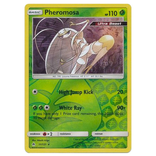 Pokemon - Sun & Moon - Forbidden Light - Pheromosa (Reverse Holo) - 11/131