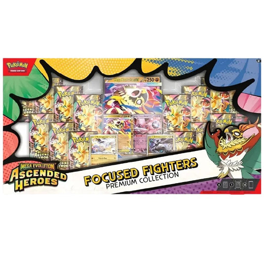 Pokemon - Mega Evolution - Ascended Heroes - Focused Fighters Premium Collection