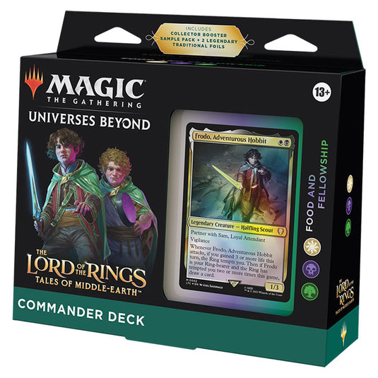 Magic the Gathering - The Lord of the Rings - Tales of Middle-Earth - Commander Deck - Food and Fellowship