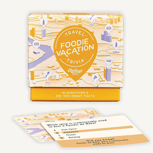 Foodie Holiday Travel Trivia