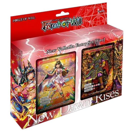 Force of Will - New Valhalla Cluster - Fire Attribute Starter Deck