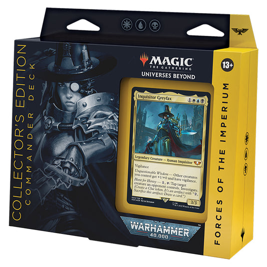 Magic the Gathering - Universes Beyond - Warhammer 40,000 - Forces of the Imperium - Collectors Edition