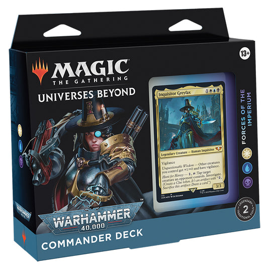 Magic the Gathering - Universes Beyond - Warhammer 40,000 - Forces of the Imperium