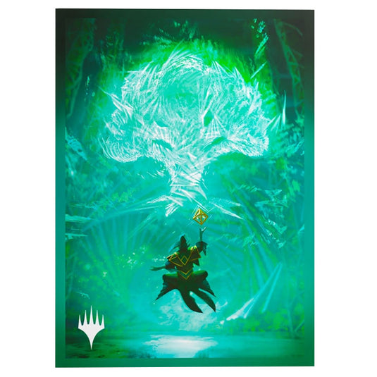 Gamegenic - Magic The Gathering - Secrets of Strixhaven - Premium Art Sleeves - Forest