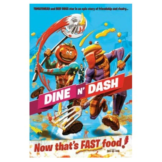 Fortnite Dine n Dash - Maxi Poster